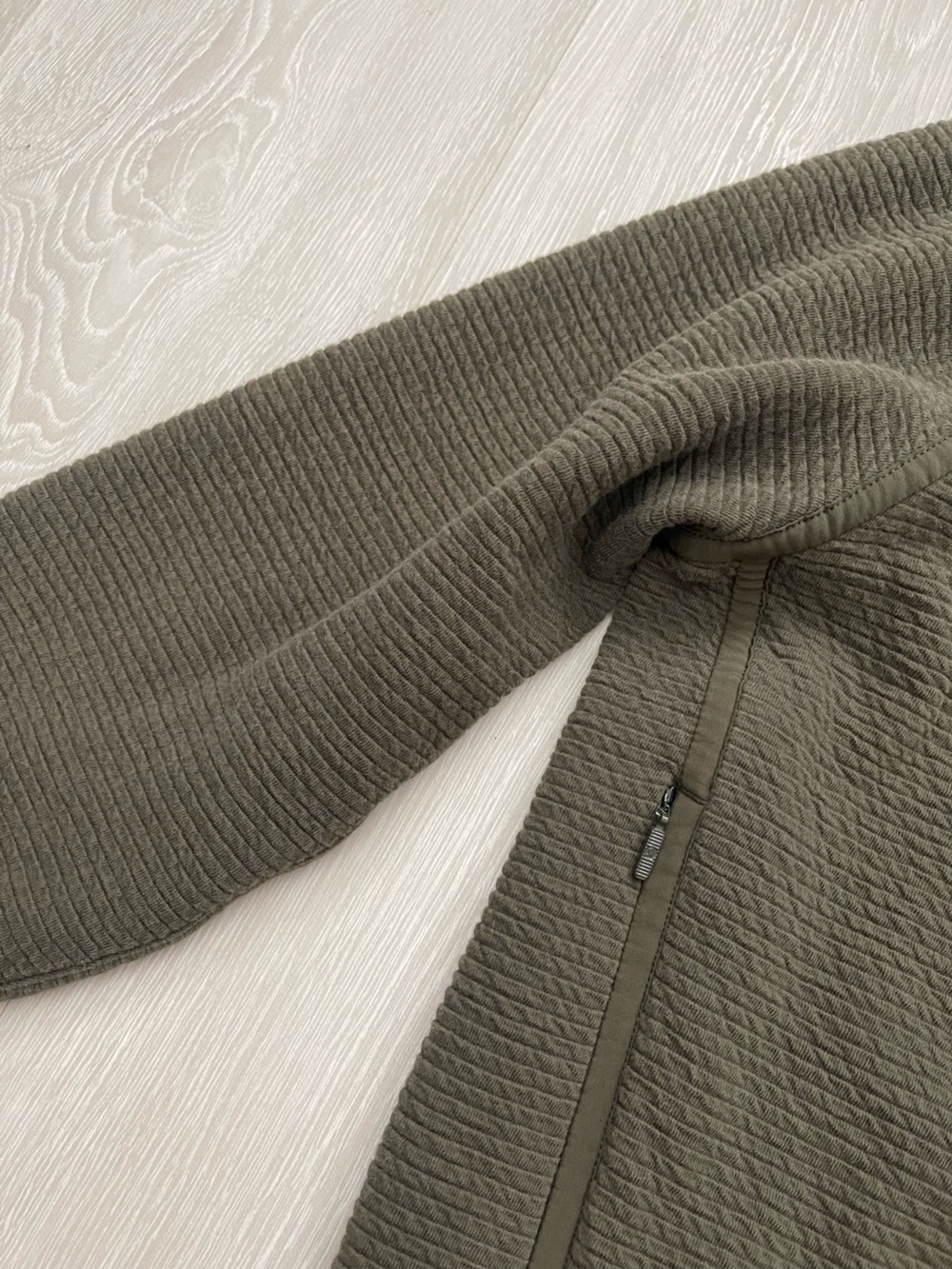 Lululemon On Repeat Bomber Dark Olive Green size 8 - Picture 12 of 16